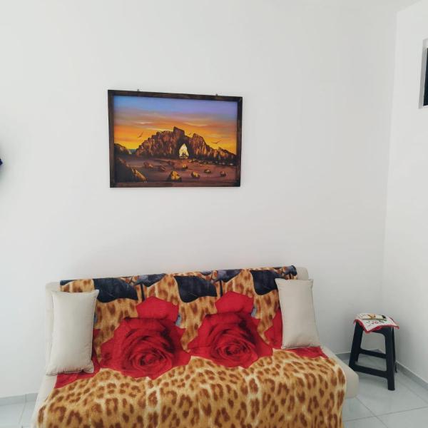 Apartamento Lua 3 - Quarto e Sala com Varanda e cozinha americana na praia do preá-Ce - Foto 4