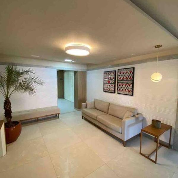 Lindo e novo apto com vista para o mar de Pituba c/garagem - Foto 2