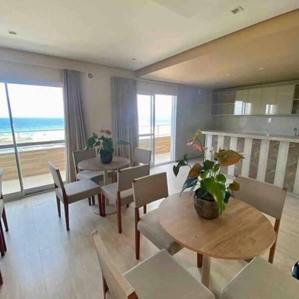 Lindo e novo apto com vista para o mar de Pituba c/garagem - Foto 5