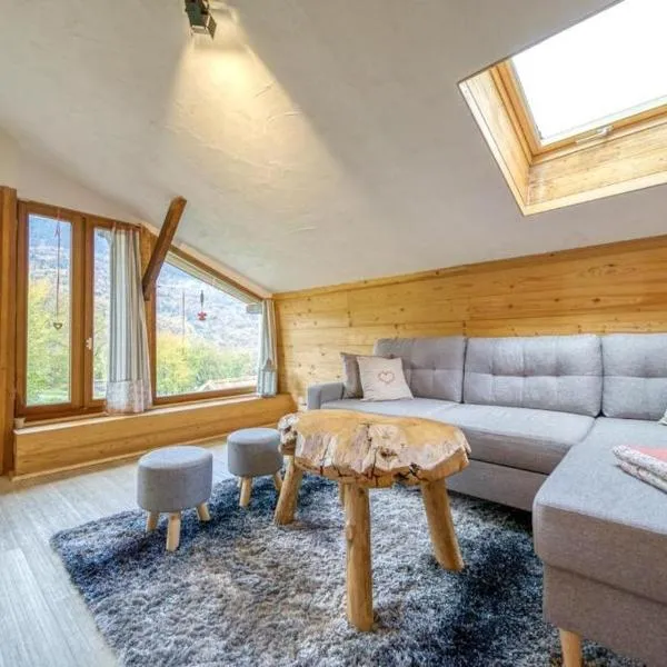 Chalet View on Vanoise Mountain - 3 bedrooms 70m2, hôtel à Cevins