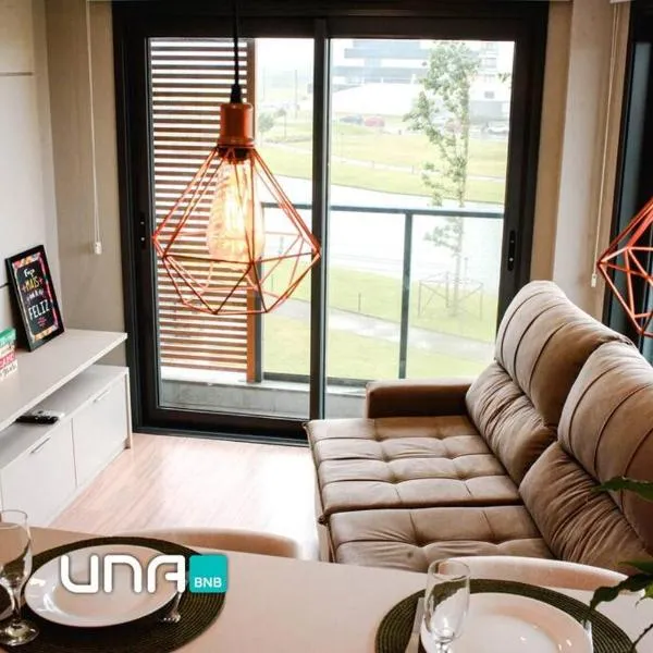 Apartamento no Parque Una com vista espetacular, khách sạn ở Pelotas