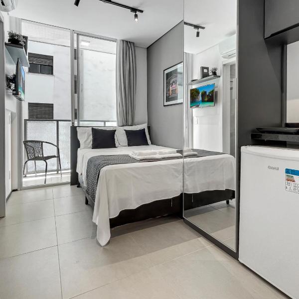 Apartamento na Frei caneca próximo ao Shopping com CoWorking e Piscina