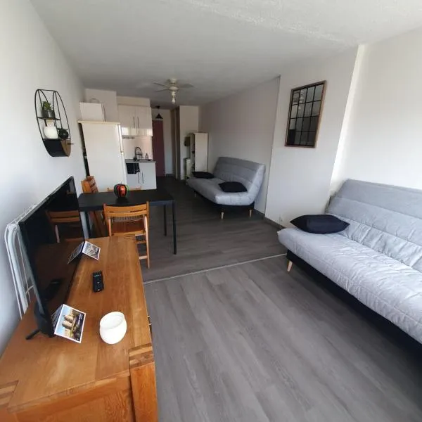 LES FLORALIES Studio climatisé pour 4 personnes avec 1 piscine ouverte du 31 Mai 2025 au 28 Septembre 2025 – hotel w mieście Le Grau-du-Roi