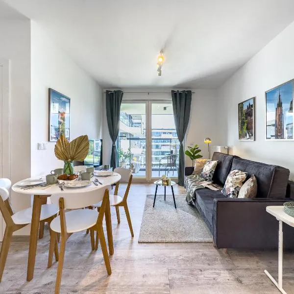 Nowoczesny Apartament w okolicy Tauron Areny, hotel na Cracóvia