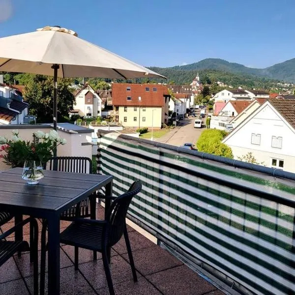 Ferienwohnung Merkurblick, hotell i Gernsbach