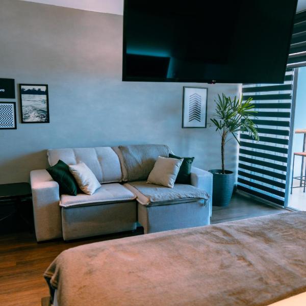 Studio a 100m Cambuí, Bosque, Centro - Home Office, Garagem, Piscina, Sauna, Jacuzzi, Fitness - Foto 3