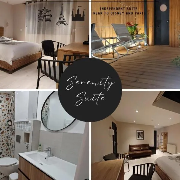 Serenity Indepedent Suite near to Disneyland & Paris, hotel v destinácii Bussy-Saint-Georges