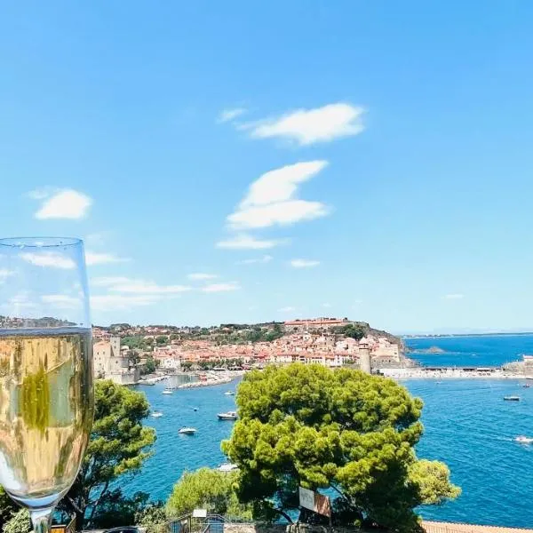 Vue exceptionnelle sur la baie de Collioure, hótel í Collioure