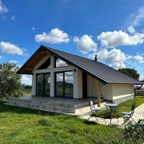 Casa moderna in Sinteu - intersectia intre modern si linistea naturii, hotel in Huta Voivozi