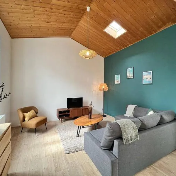 L'évasion - Terrasse privée, hôtel à La Rochelle
