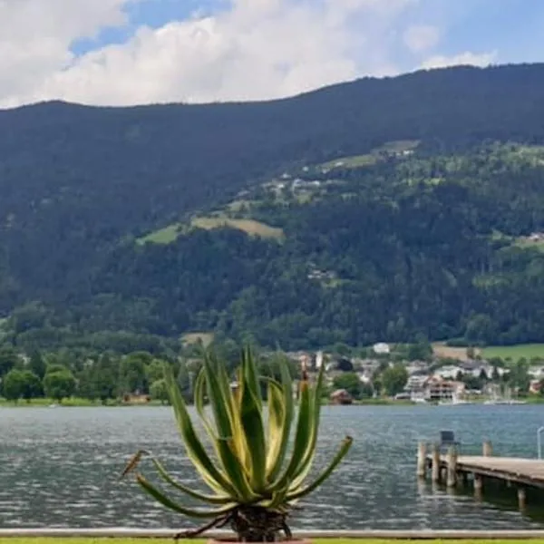 Seewohnung mit direktem Seezugang-Skiliftnähe, Hotel in Villach