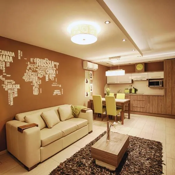 Zafír Apartman Sárvár, hotel v destinaci Sárvár