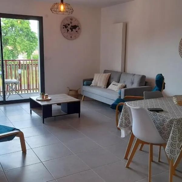 Location de vacances à Andernos - appartement 2 chambres dans résidence neuve, ξενοδοχείο σε Andernos-les-Bains
