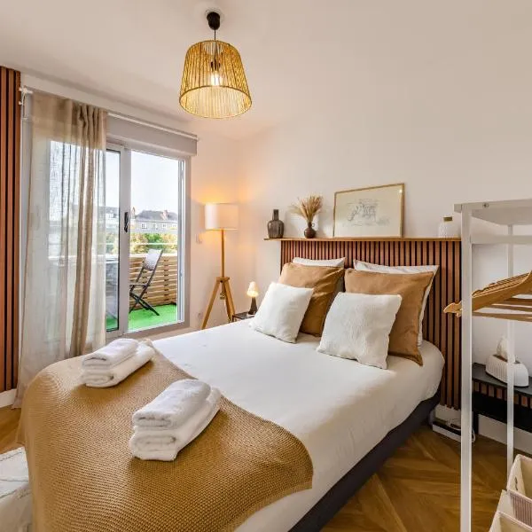 Centre - Calme & Confort - 2 à 4p - 55m2, hotel in Nantes