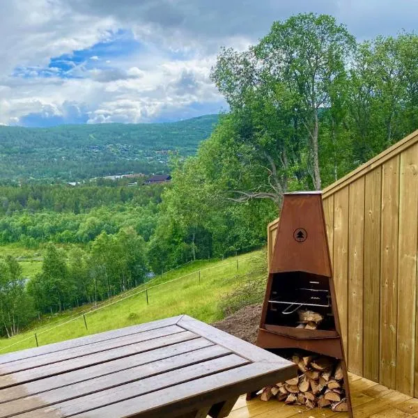 Budalstølen-ny og flott hytte-sentral beliggenhet, hotel in Myro