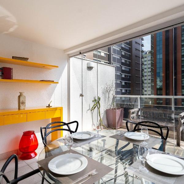 Studio moderno | Garagem | Varanda - Foto 4