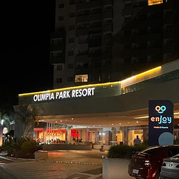 Olímpia Park Resort - APTO 1 Quarto P/ 6 Pessoas