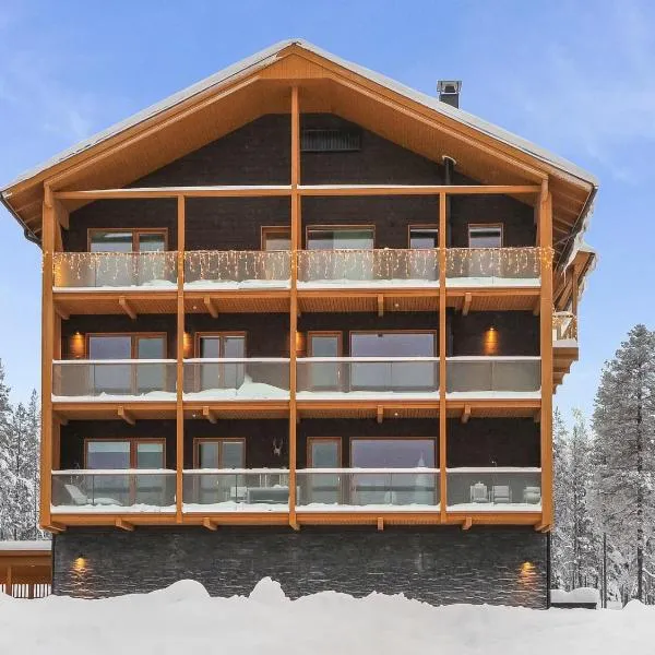 Holiday Home Levi hillside- 2 skipasses included duri by Interhome, hotell i Sirkka