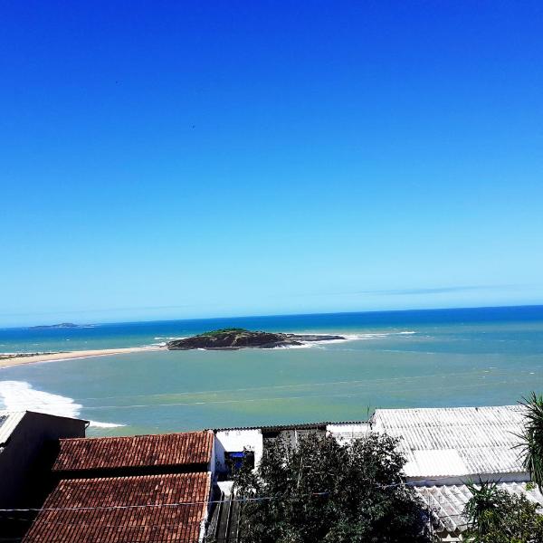 Casa na praia de Setiba com panorama fantástico
