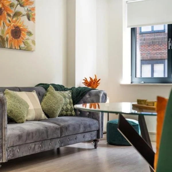 Modern 1 Bedroom Apartment in the center of Bedford, hotel in Bedford