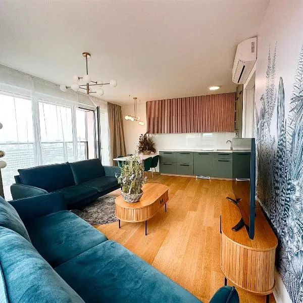 Luxurious brand new FREE parking apartment, viešbutis mieste Bratislava