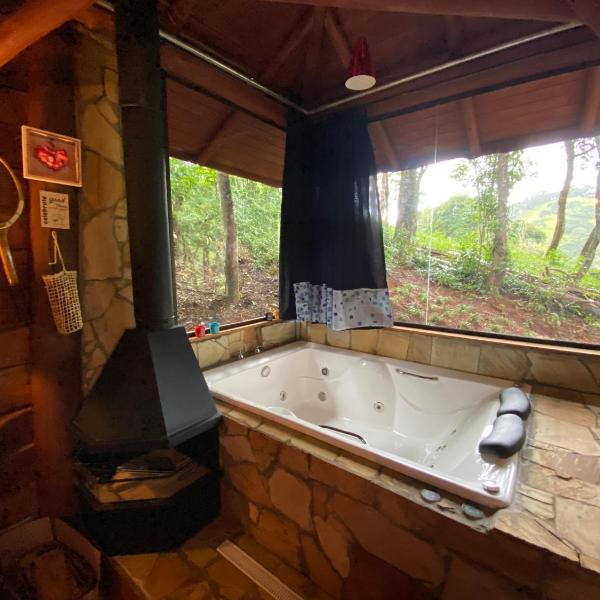Cabana Dentro da Floresta- Chalés Perpétua Natureza - Foto 3