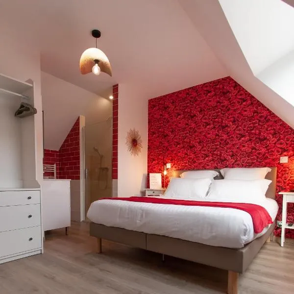 Les clés de la ferme - 4 chambres - proche La Loupe et Nogent-le-Rotrou - option SPA, hotel v destinácii Sablons-sur-Huisne
