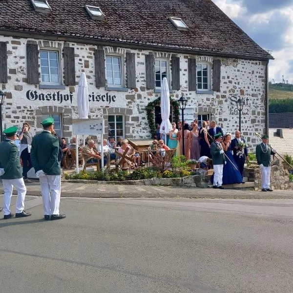 Gasthof Feische, hotel v destinaci Hellefeld