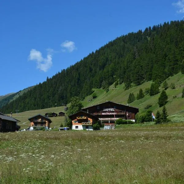 Hotel Restaurant Walliser Sonne, hotel en Obergesteln