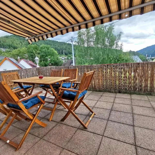 게른스바흐에 위치한 호텔 3 Zimmer-Apartment mit Terrasse