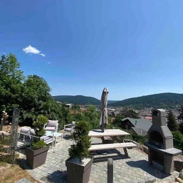 App le nid d'abeille pour 2 pers,spa privée dès le 1ier mai, belle vue avec terrasse, Hotel in Gérardmer