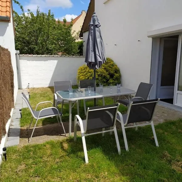 T3 - Appartement jardin Wissant 6 personnes, hotel a Wissant