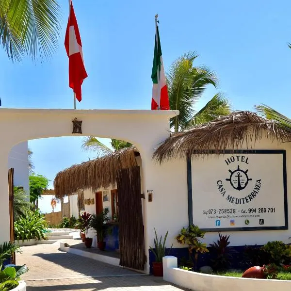 Hotel Casa Mediterranea Mancora、La Bocanaのホテル