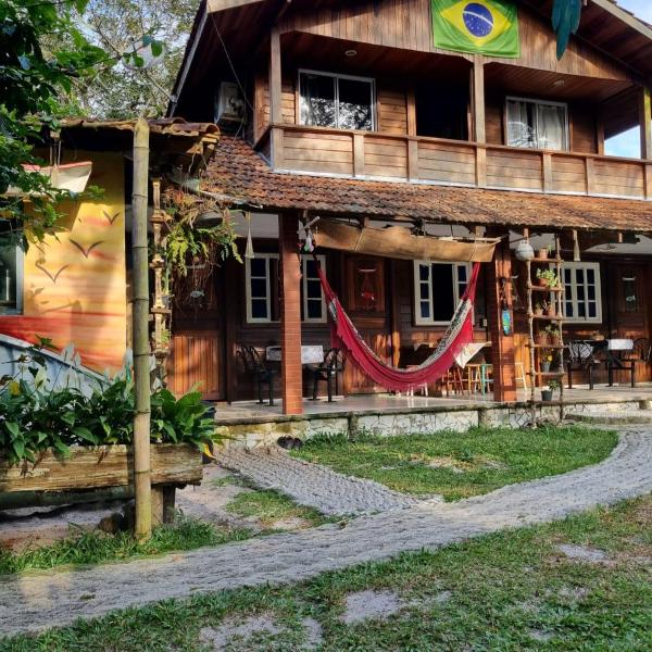 Oka do Mar Hospedaria - Suíte com varanda na Ilha do Mel - Nova Brasília - Foto 5