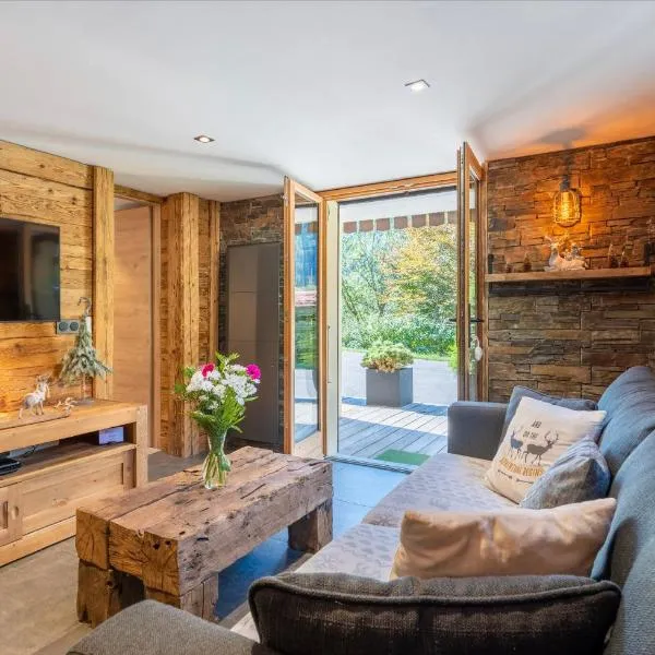 Appartement chaleureux, massif des Aravis, מלון בEntremont