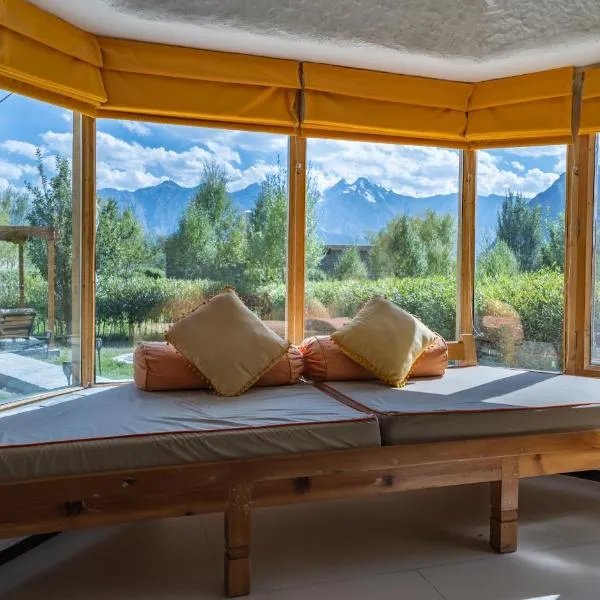 Lchang Nang Retreat-THE HOUSE OF TREES, hotell i Nubra