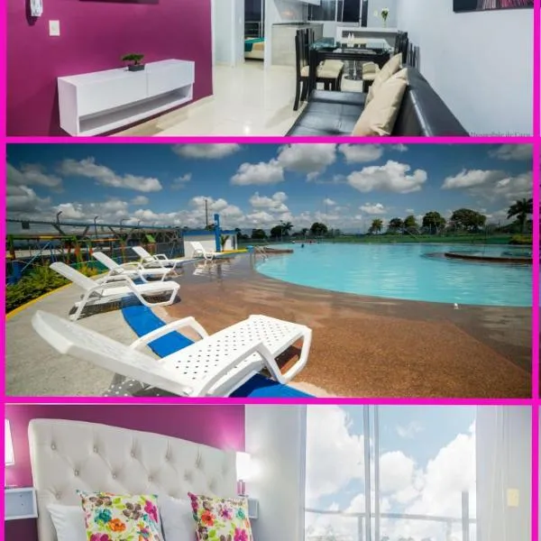 Hermoso y Acogedor Apartamento a Minutos del Parque del Café, hotel v destinaci Montenegro