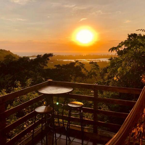 Casa na serra de Grumari vista incrível