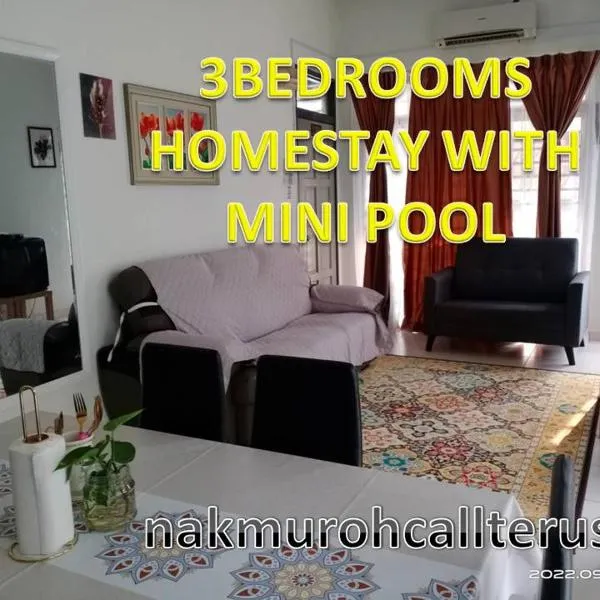 KLIA Homestay Ummie、Labu New Villageのホテル