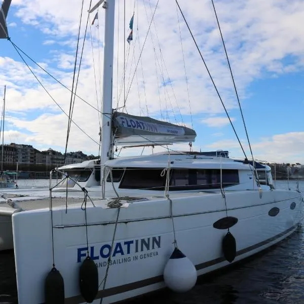 Floatinn Boat-BnB, hotel in Chêne-Bourg