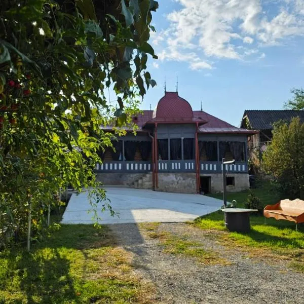 CĂSUȚA BUNICII CU PRISPĂ, hotel in Dospineşti