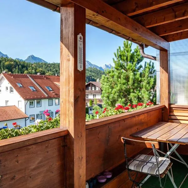 Paulas Ferienwohnung Koenigscard, hotel v destinaci Füssen