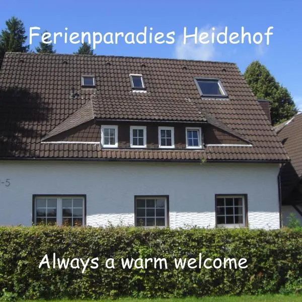 Farm Stay Heidehof, hôtel à Ramscheid