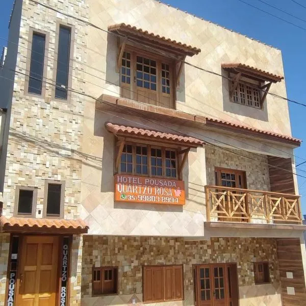 Hotel-Pousada Quartzo Rosa, hotel in São Thomé das Letras
