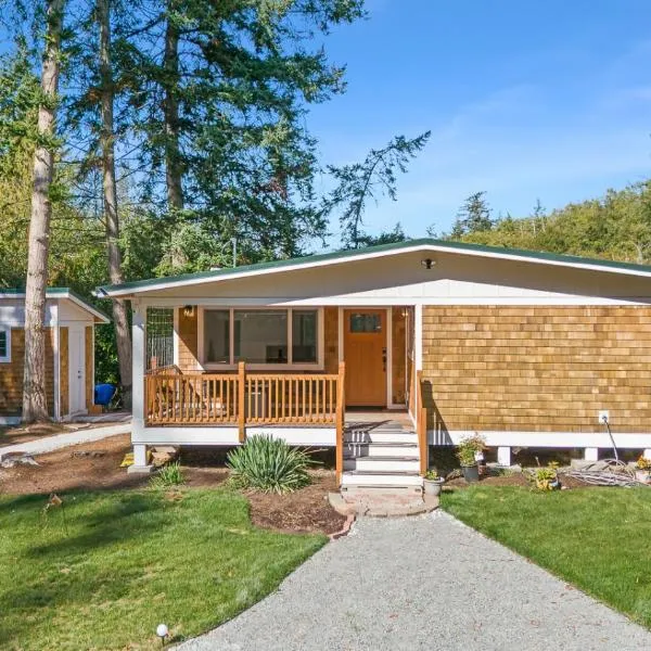 Relajate y recargate de buena vibra en nuestras cabanas de Camano Island, hótel í Stanwood