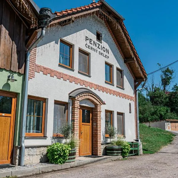 Penzion Černý Sklep, hotel em Prosiměřice