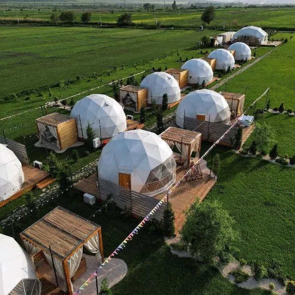 Jewelberry Glamping Hotel Tbilisi, hotel in Bazalet'i