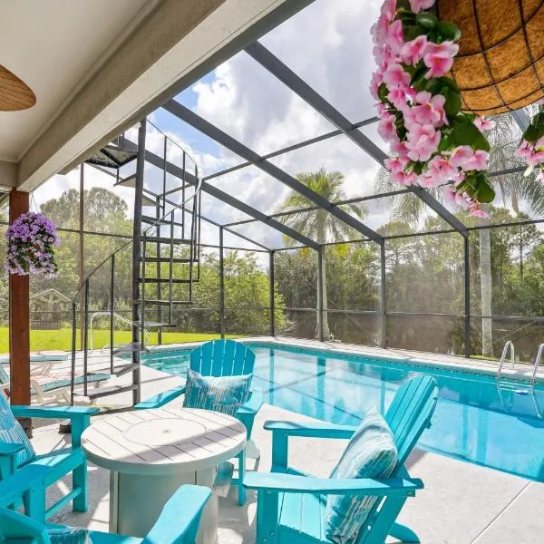 Luxurious Florida Home with Pool and Canal Access, hotel v destinaci Indian Lake Estates