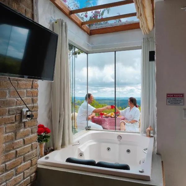 Chalé Formoso - Chalé Romântico com Hidromassagem, hotel di Serra de São Bento