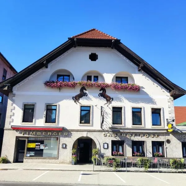 Gasthof Post, hotel en Oberhofen am Irrsee
